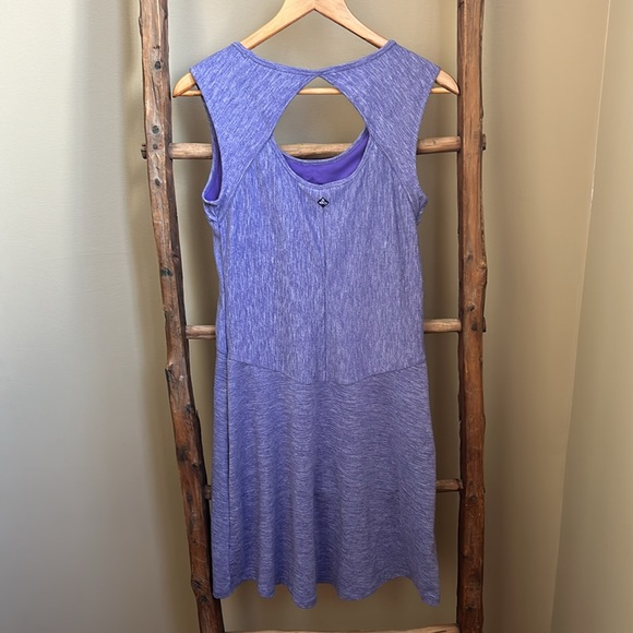 NWT Prana Performance Calico Active Dress Athletic Ultra Violet Shelf Bra - Picture 5 of 9